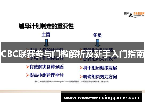 CBC联赛参与门槛解析及新手入门指南