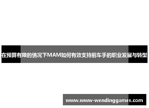 在预算有限的情况下MAM如何有效支持前车手的职业发展与转型