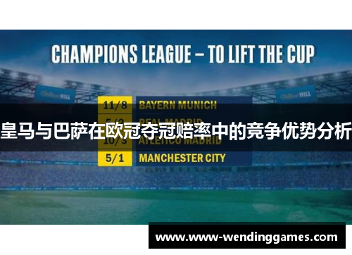 皇马与巴萨在欧冠夺冠赔率中的竞争优势分析